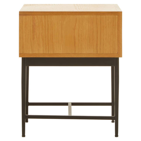 Carved Wood Side Table