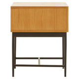 Carved Wood Side Table