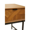 Carved Wood Side Table