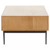 Geometric Wood Coffee Table