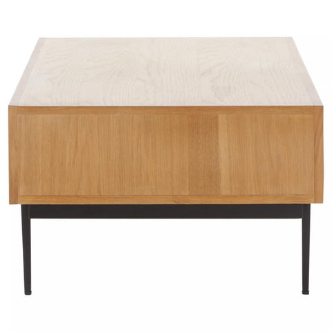 Geometric Wood Coffee Table