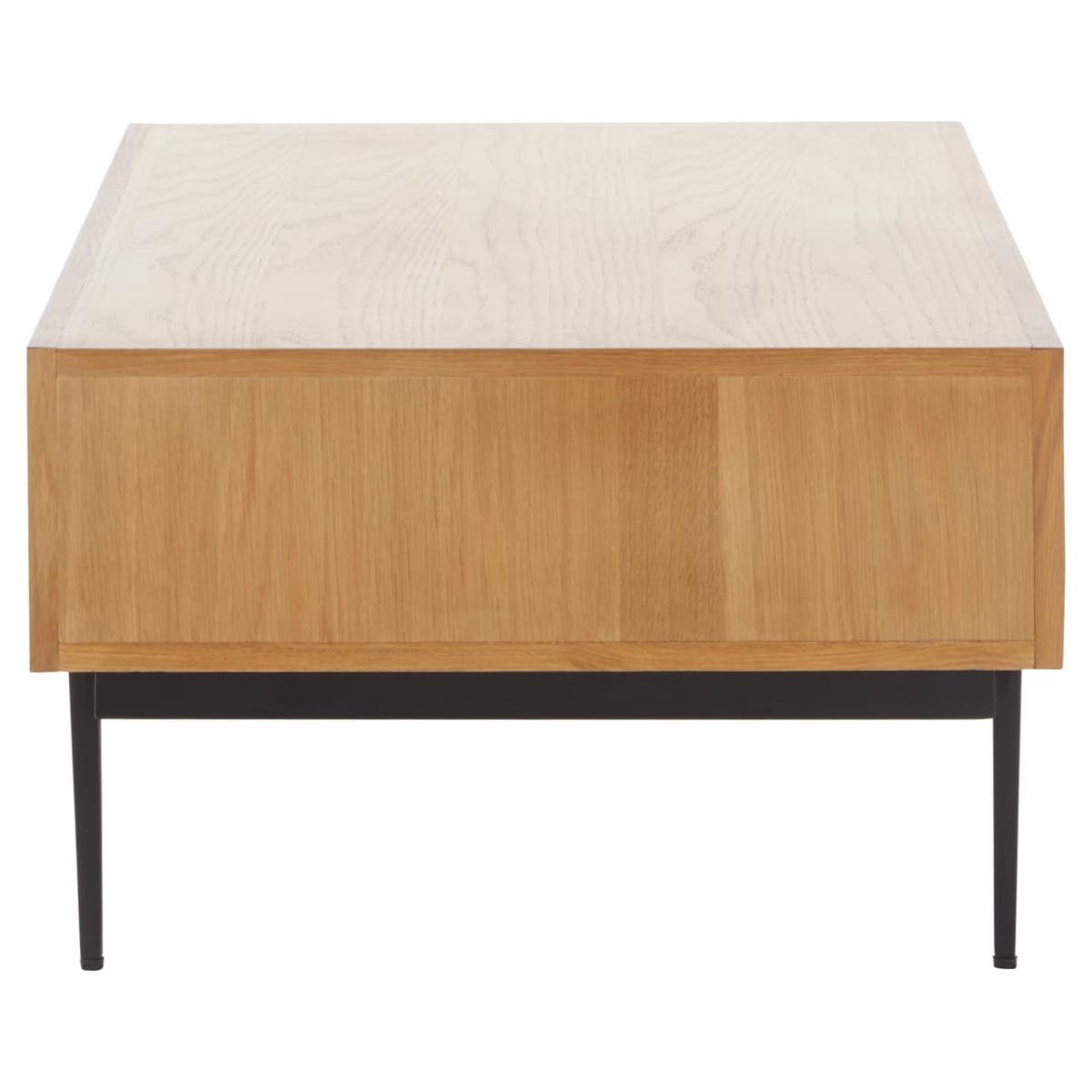 Geometric Wood Coffee Table