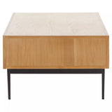 Geometric Wood Coffee Table