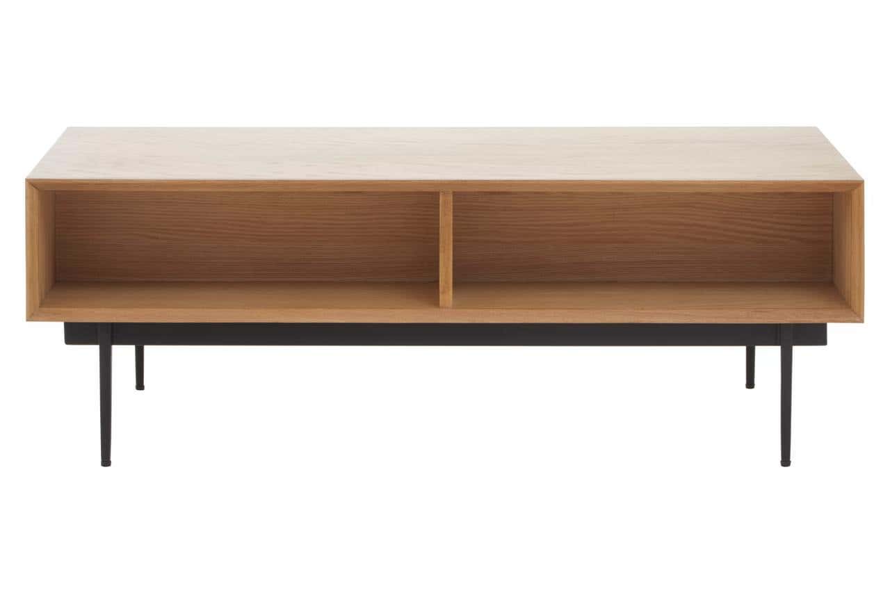 Geometric Wood Coffee Table