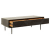 Geometric Black Coffee Table