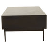 Geometric Black Coffee Table
