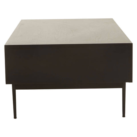 Geometric Black Coffee Table