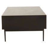 Geometric Black Coffee Table