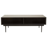 Geometric Black Coffee Table