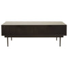 Geometric Black Coffee Table
