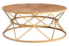 Geometric Elm Coffee Table