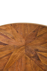 Geometric Elm Coffee Table