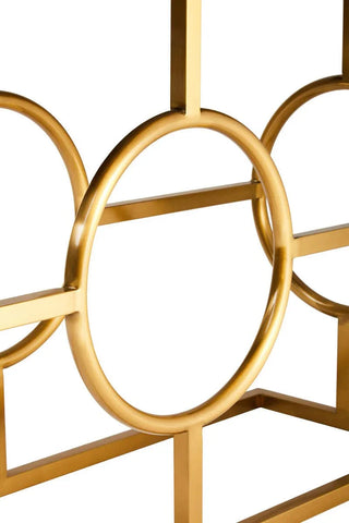 Golden Circle Console Table