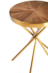 Luxurious Gold Side Table