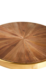 Luxurious Gold Side Table