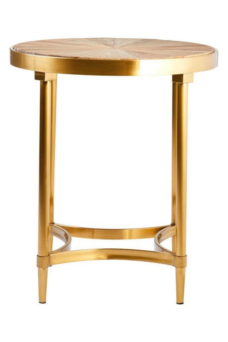 Elegant Curved Frame Side Table