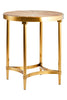 Elegant Curved Frame Side Table