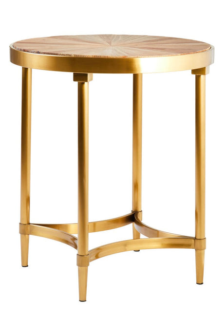 Elegant Curved Frame Side Table