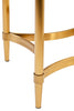 Elegant Curved Frame Side Table