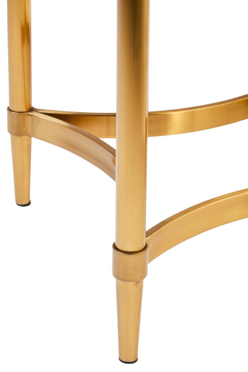 Elegant Curved Frame Side Table