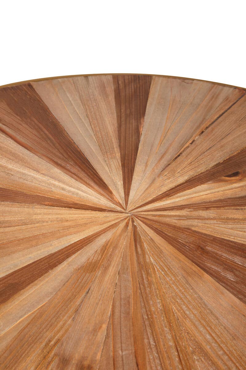 Elegant Curved Frame Side Table