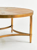 Curved Fir Wood Coffee Table