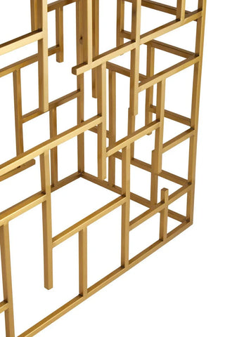 Golden Maze Console Table