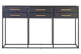 Luxury Black & Gold Console