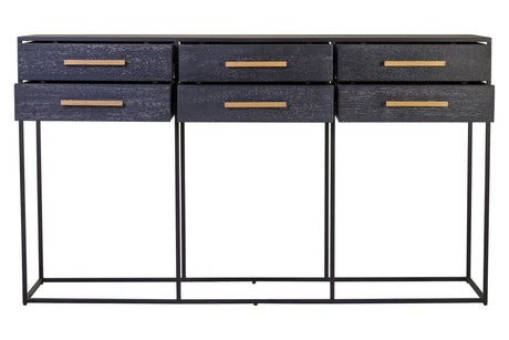 Luxury Black & Gold Console