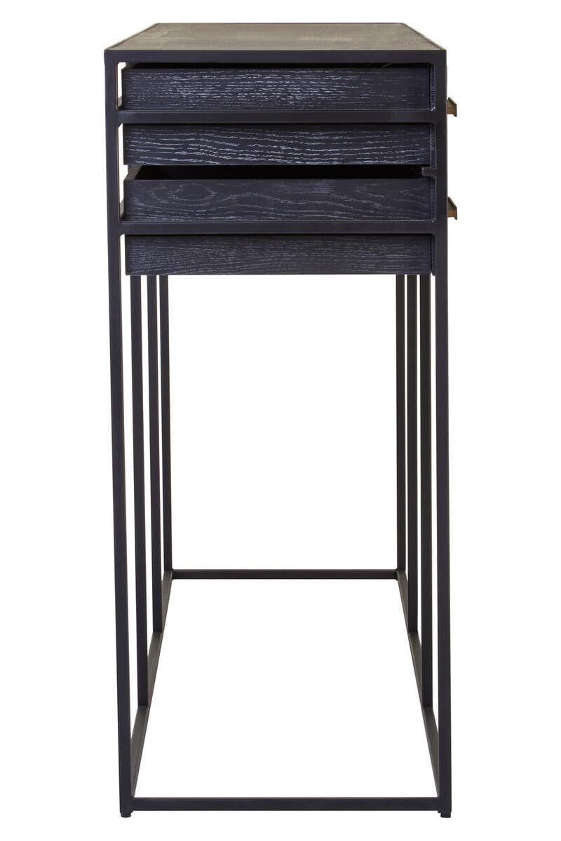 Luxury Black & Gold Console