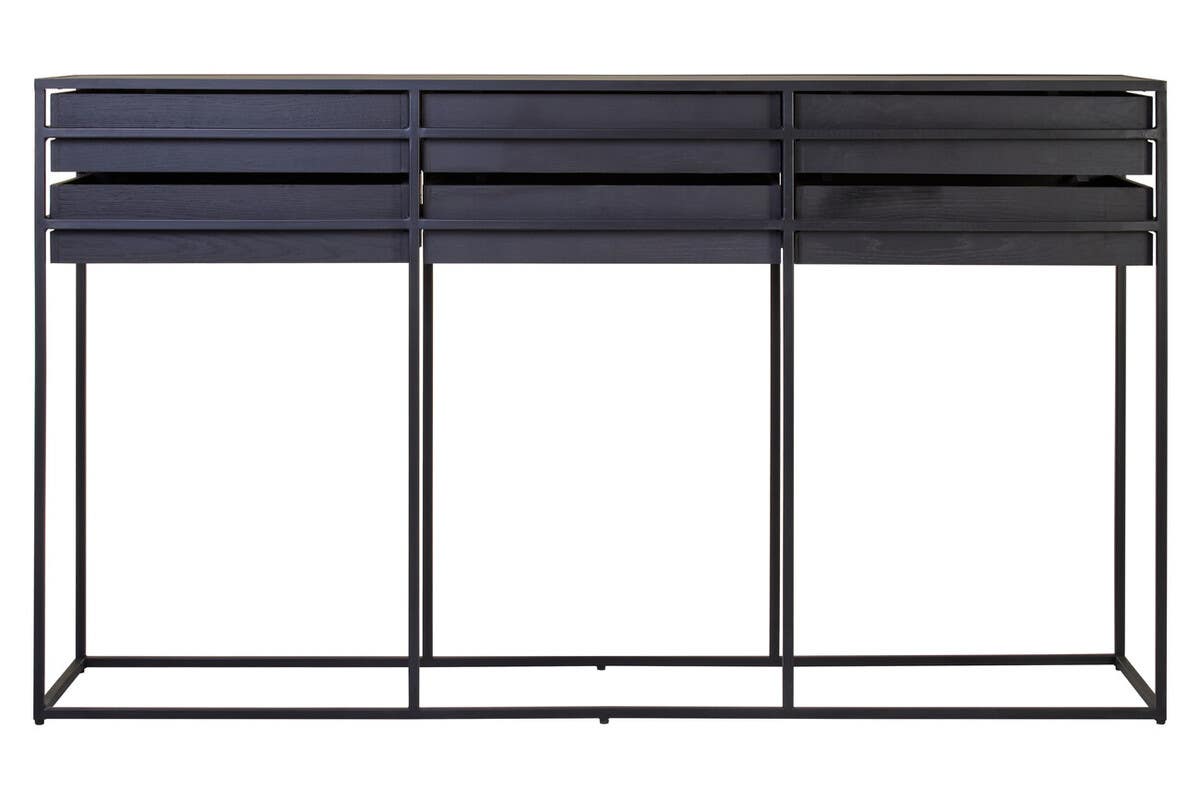 Luxury Black & Gold Console
