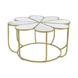 Mirrored Petal Coffee Table