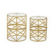 Diamond Marble Nesting Tables