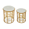 Jupiter Marble Accent Tables