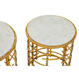 Jupiter Marble Accent Tables