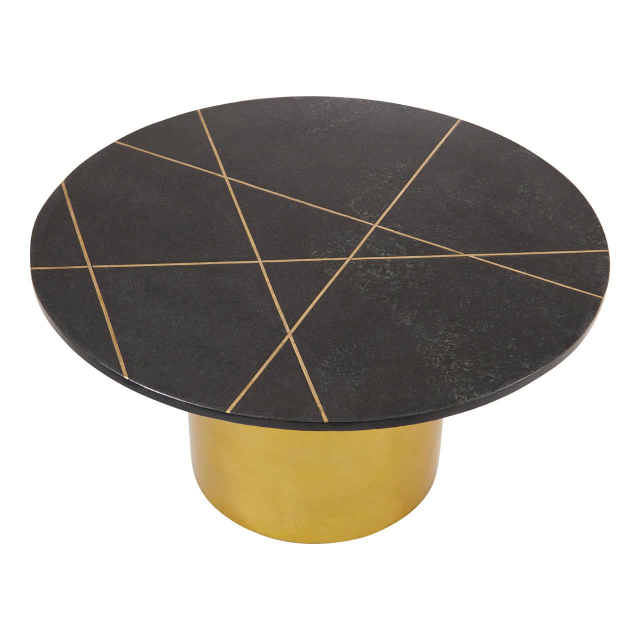 Elegant Black Marble Coffee Table
