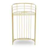 Luxe Wireframe Bar Chair