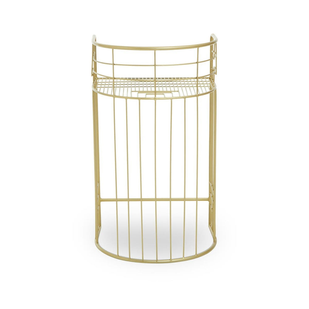 Luxe Wireframe Bar Chair