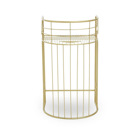 Luxe Wireframe Bar Chair