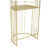 Luxe Wireframe Bar Chair