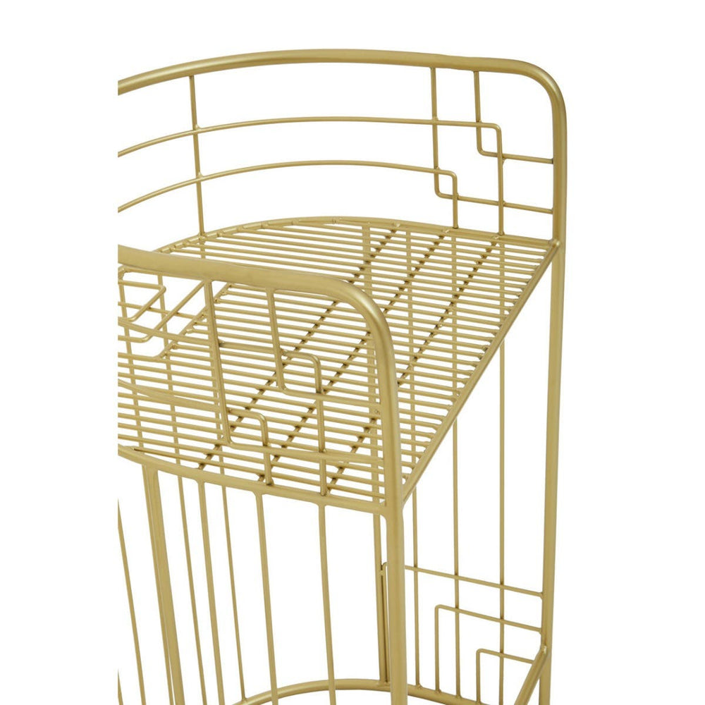 Luxe Wireframe Bar Chair