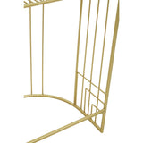 Luxe Wireframe Bar Chair