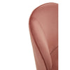Pink Velvet Barrel Chair