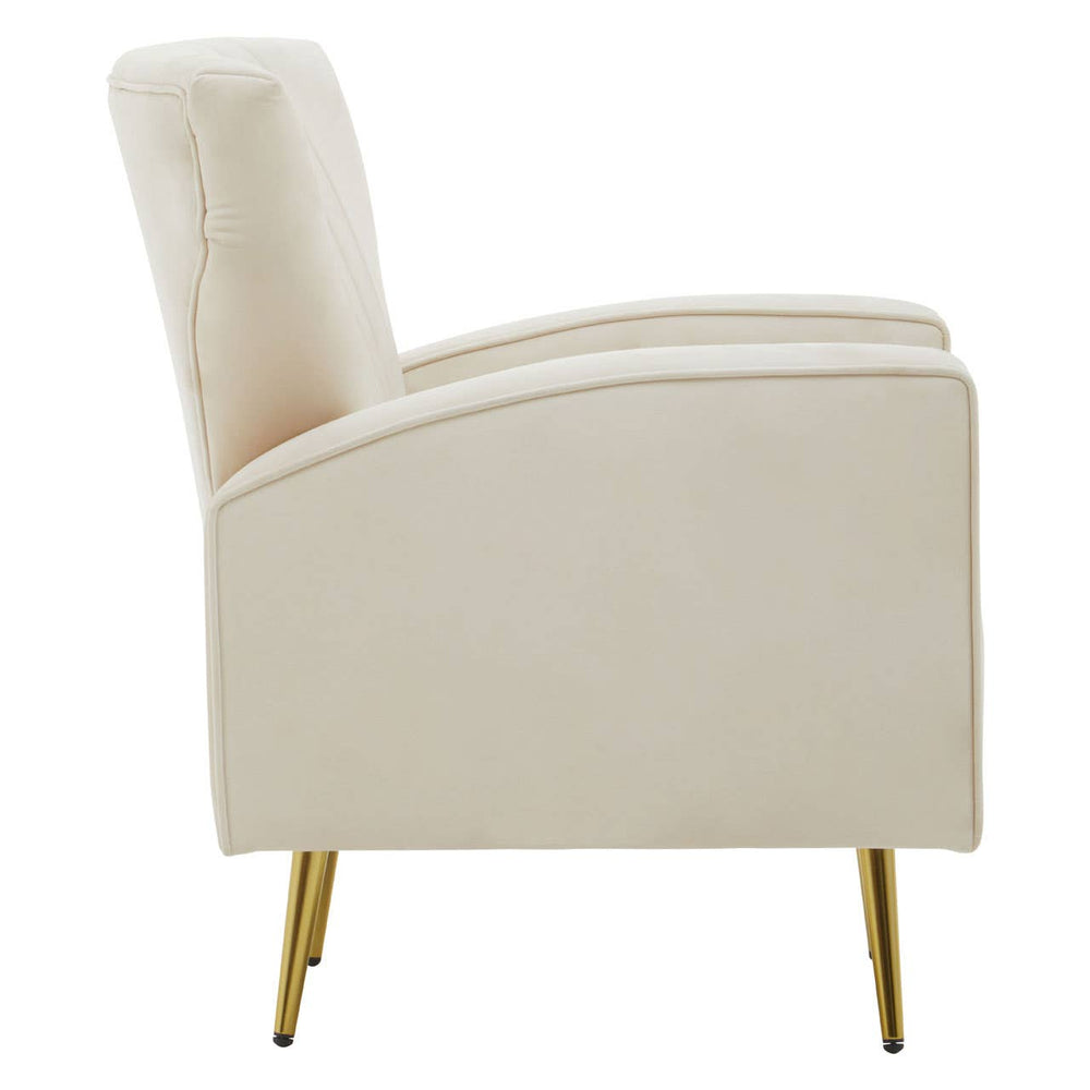 Luxe Velvet Wingback Armchair