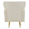 Luxe Velvet Wingback Armchair