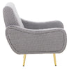 Chic Checked Armchair