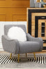 Chic Checked Armchair