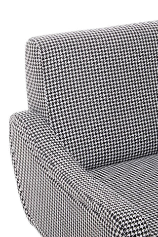 Chic Checked Armchair