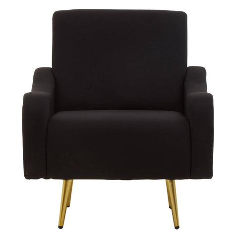 Luxe Black Armchair