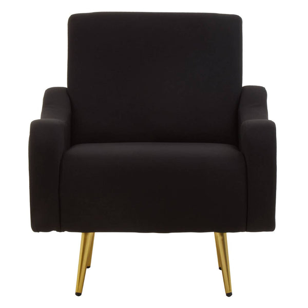Luxe Black Armchair